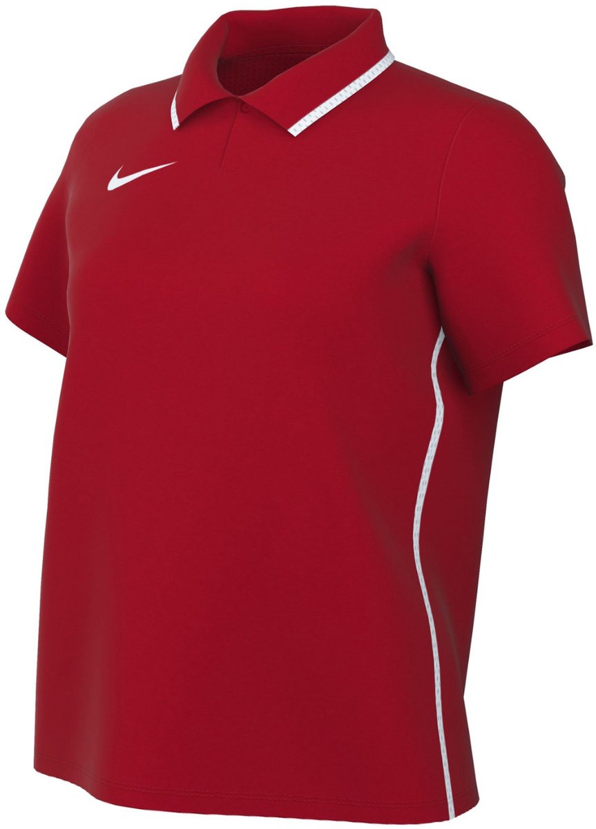 Nike Team T-shirt Dames Dri-FIT Park 26 Poloshirt Rood - Maat XS