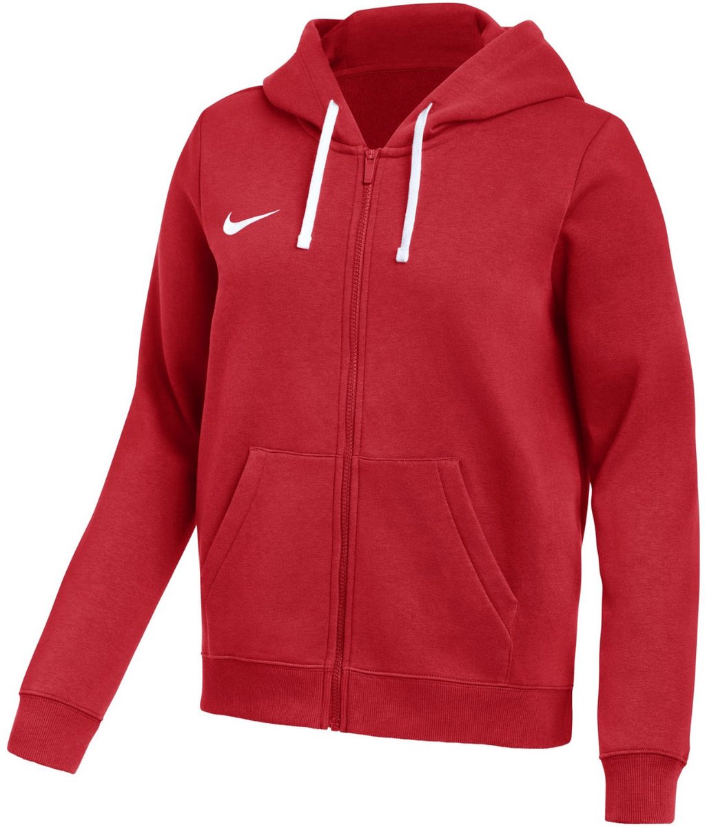 Nike Team Sweater Dames Park 26 Fleece Full-Zip Hoodie Rood - Maat L