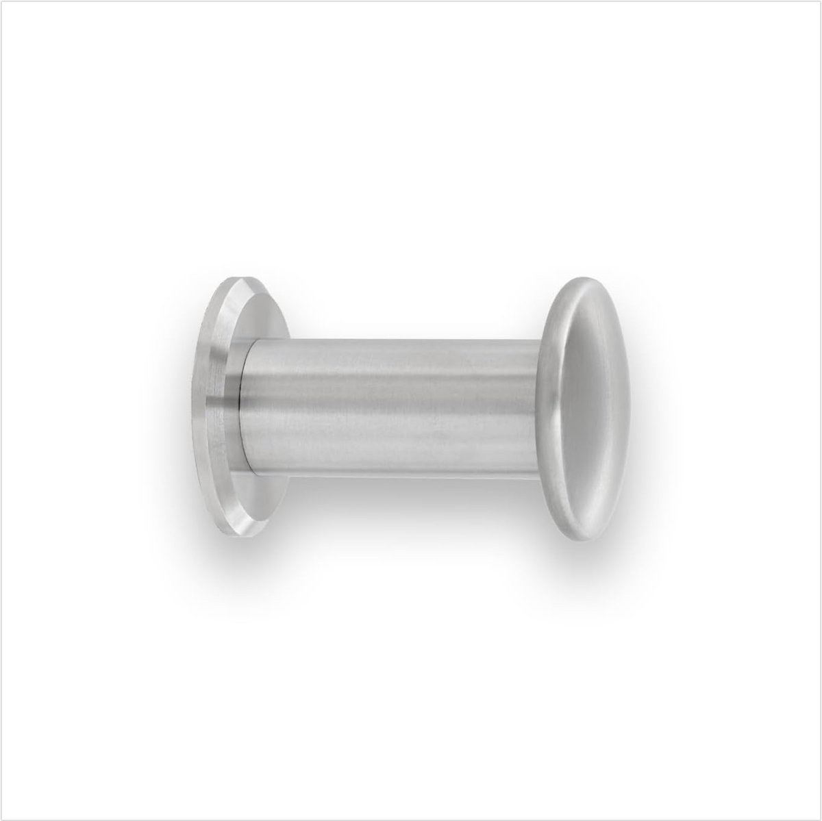 Badkamerhaak - Handdoekhouder - Kleding Ophangen - Onzichtbare Schroef - 46x30x30mm - Mat