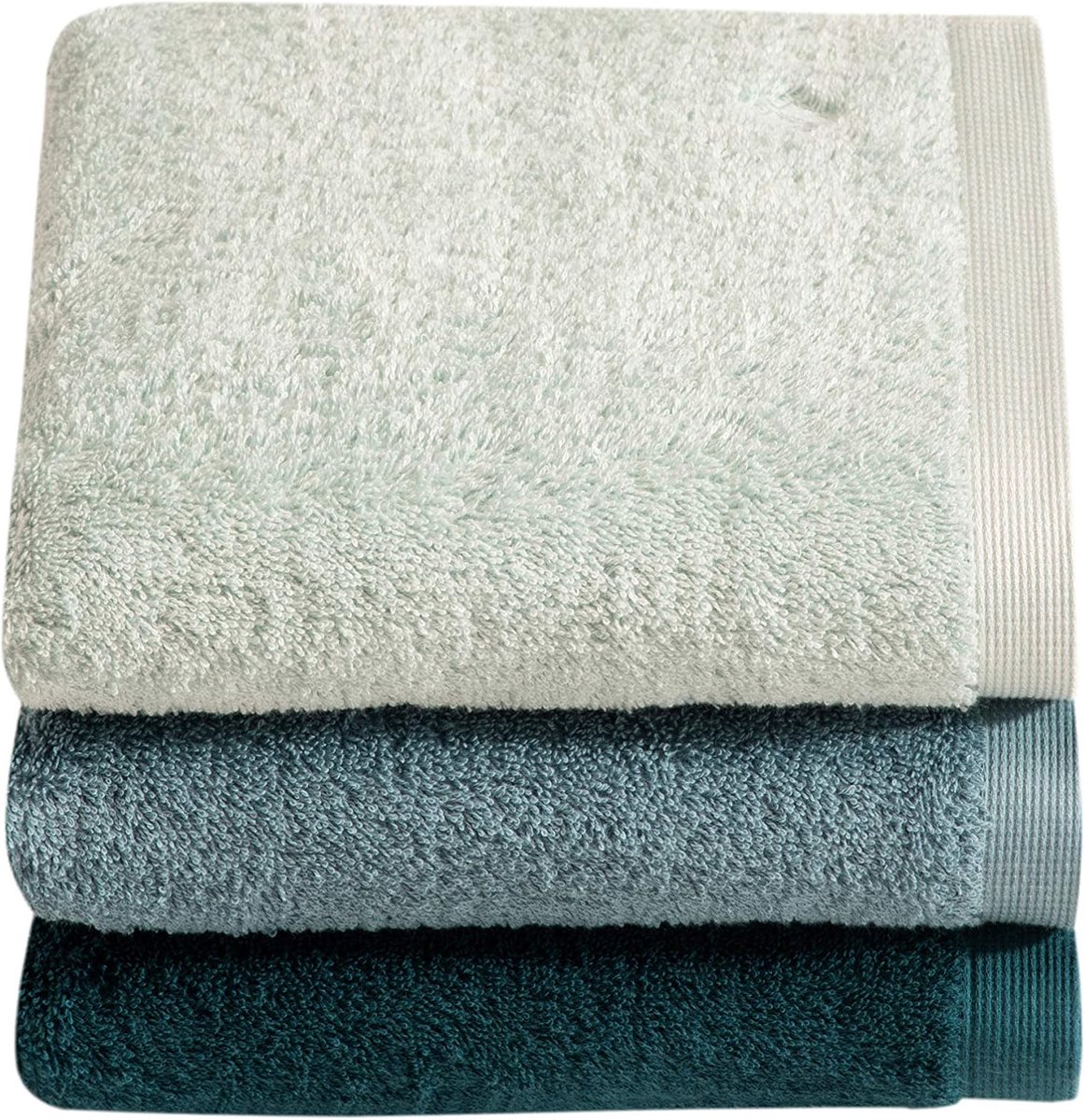Badhanddoek - Douchehanddoek - Badkamer - Super absorberend - 67 x 140 cm - Blauw
