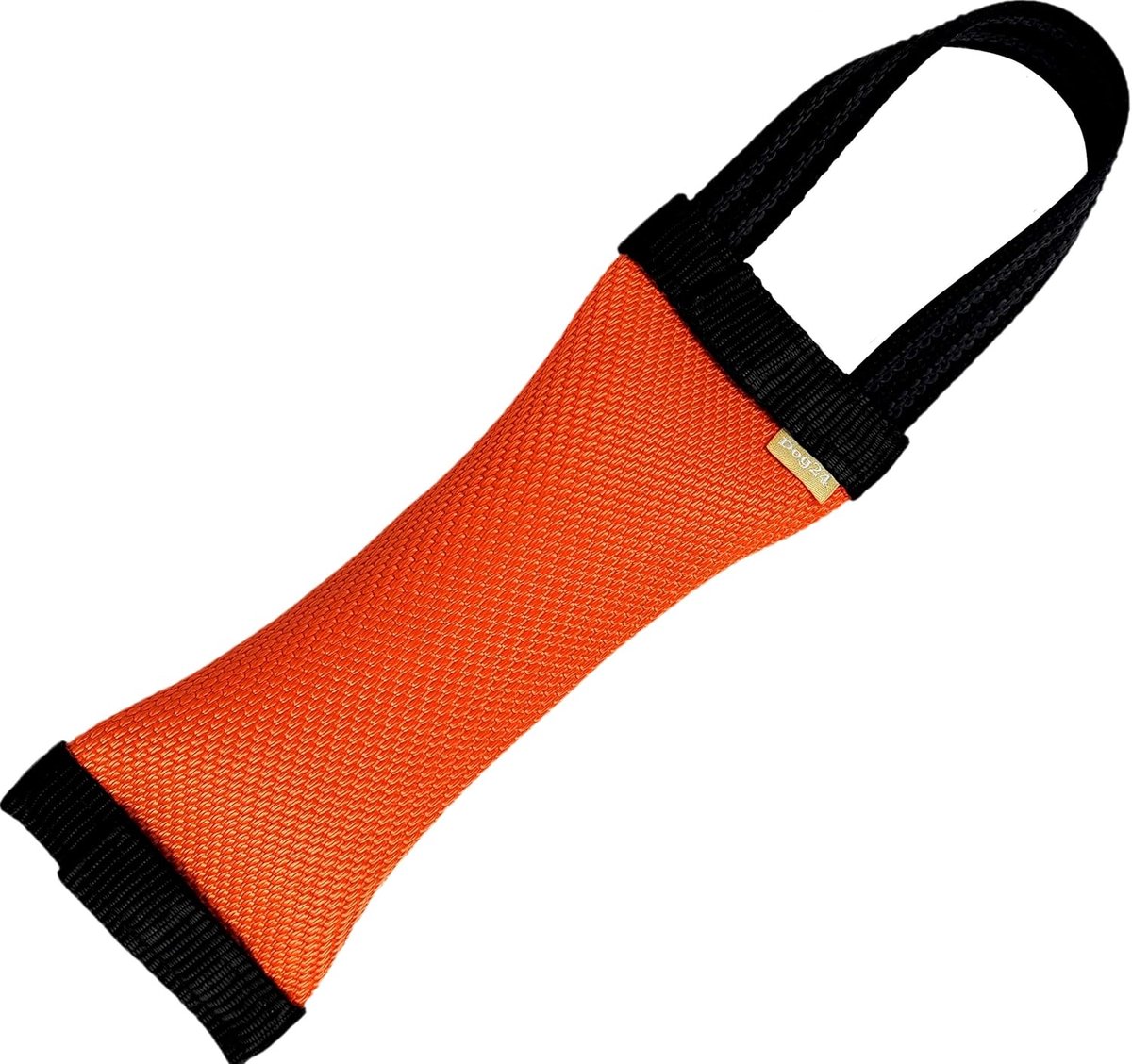 Bijtworst Deluxe - Trainingsdummy Apportierdummy - Hondentraining Spel - Duurzaam Brandweerslang Materiaal - Lengte 35cm Breedte 8cm - Signaaloranje