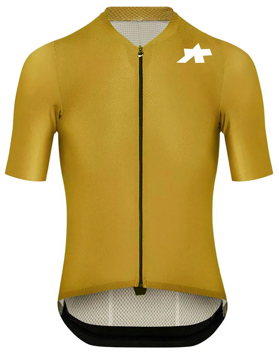 Assos Mille Gt S11 Evo Korte Mouw Wielertrui Goud L Man
