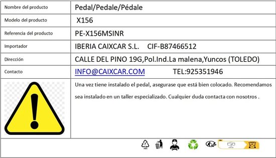 Pedaal Covers - Gaspedaal en Rem - Sportief Rijden - Antislip Oppervlak - Metaal — afbeelding 3