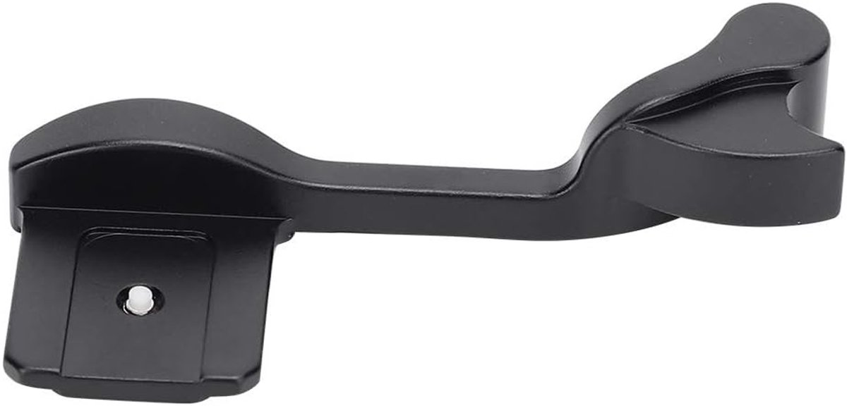 Camera Handvat - Duimgreep Stabilisator - Fotografie Stabiliteit - Aluminiumlegering Constructie - 13 gram - Zwart