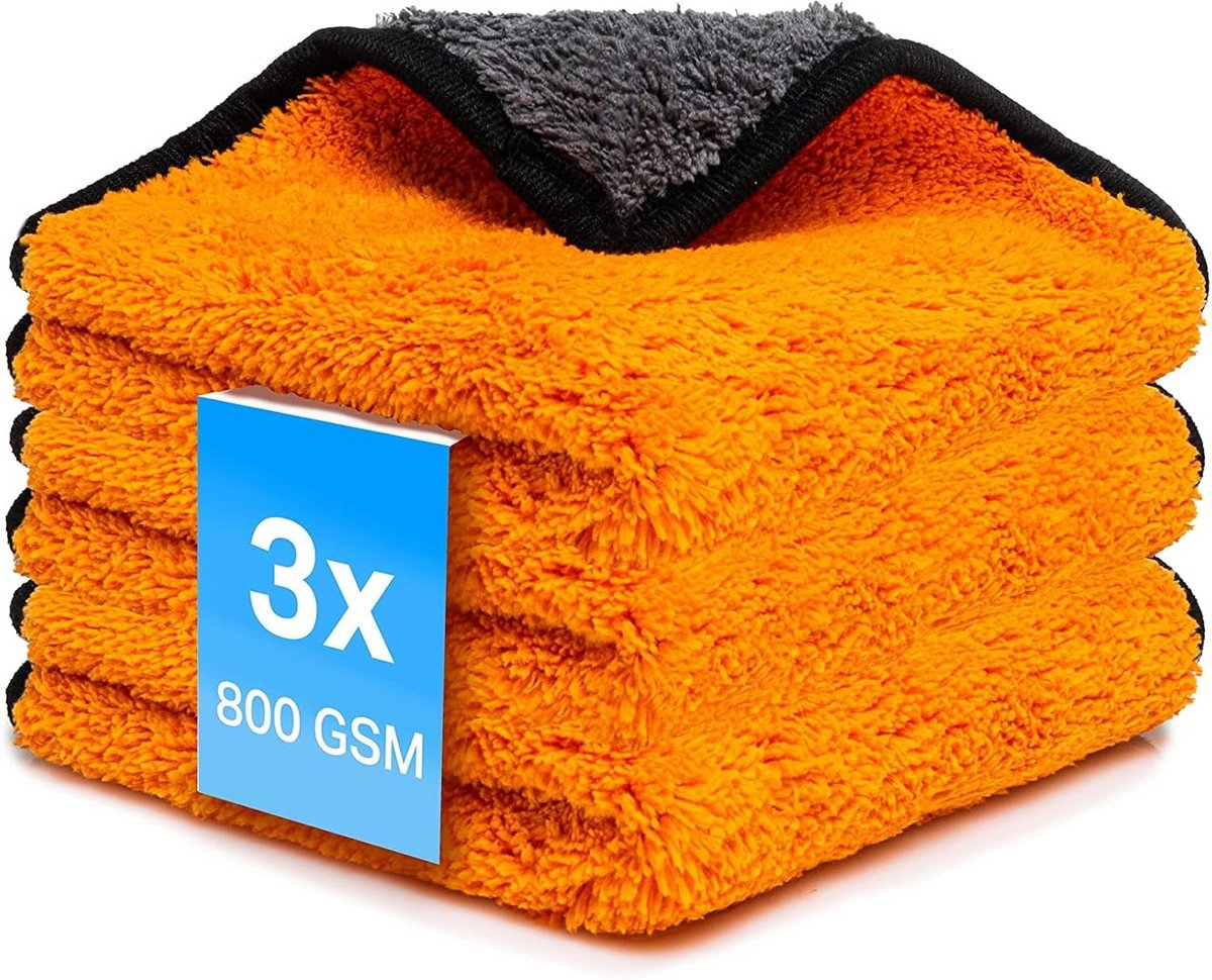 Auto Droogdoek – Microvezeldoek – Autowasdoek - absorberende doek