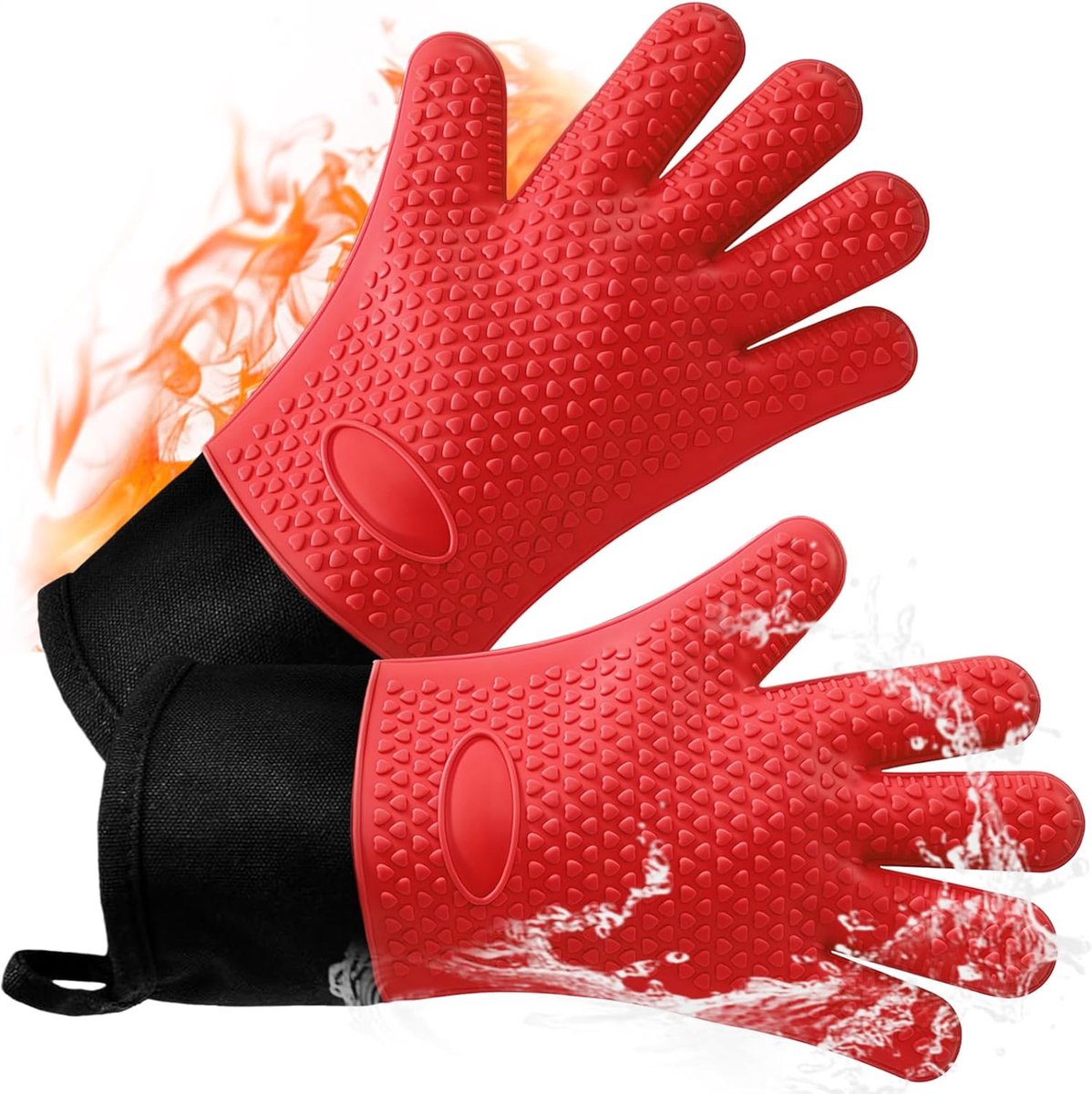 Ovenhandschoenen - Hittebestendige Ovenwanten - ovenwanten