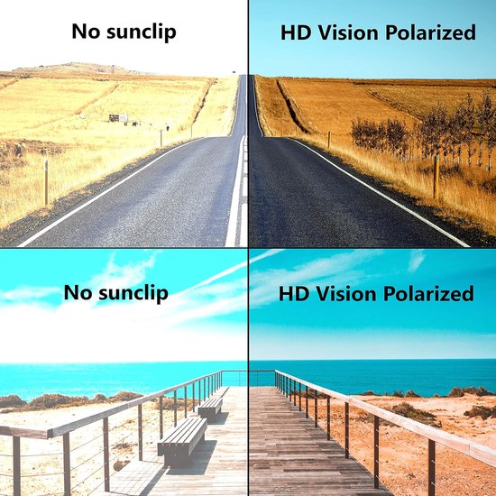 Zonnebril Heren Gepolariseerd - Gepolariseerde Zonnebril - trendy van Merkloos — afbeelding 2