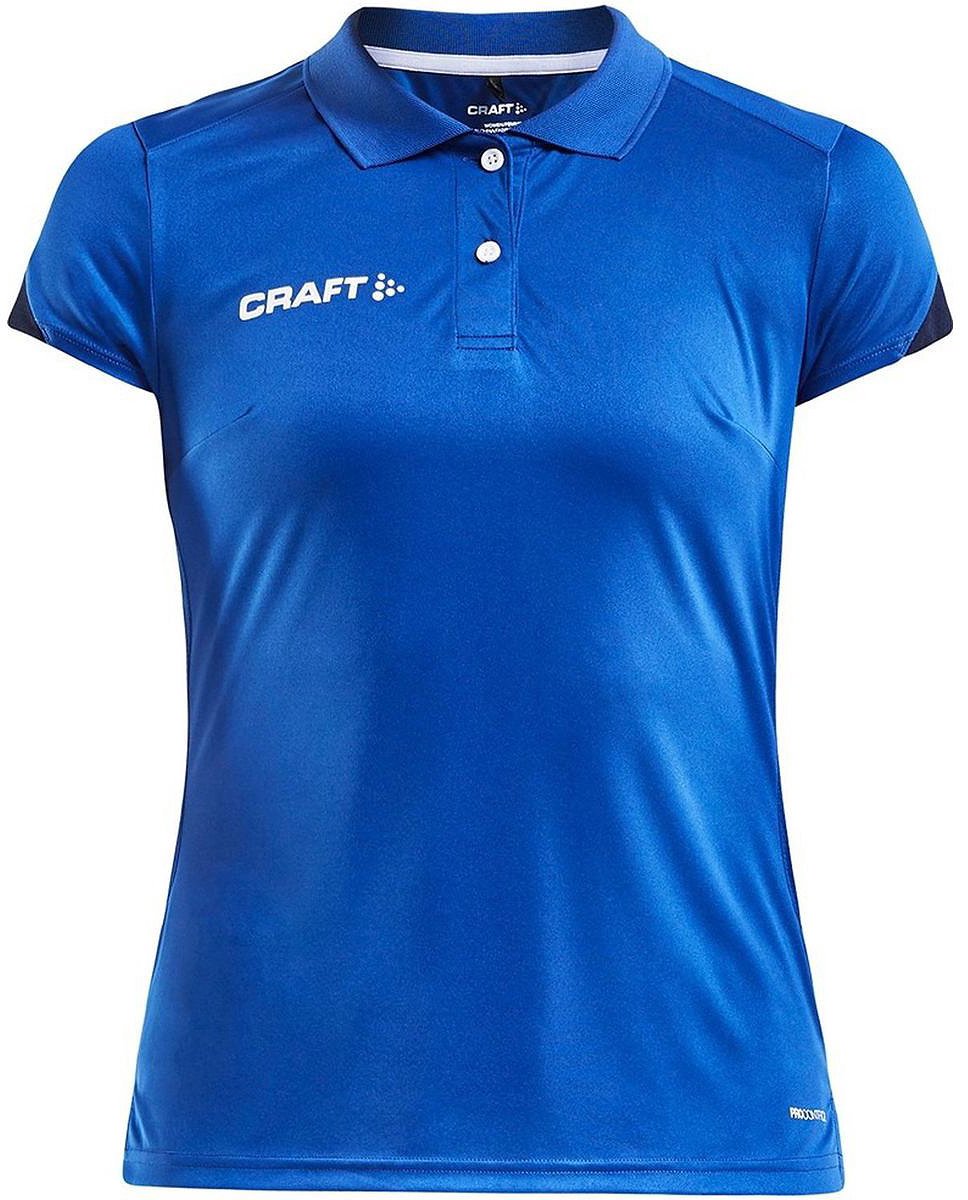 Craft Pro Control Impact Polo Dames - Royal | Maat: M