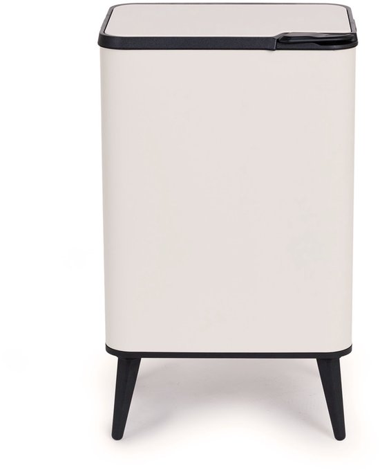 Umuzi Cleaning Prullenbak - 60 Liter - Crème - 40,5x31,5,67cm