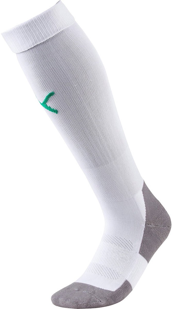 Puma Teamliga Voetbalkousen - Wit / Groen | Maat: 47-49