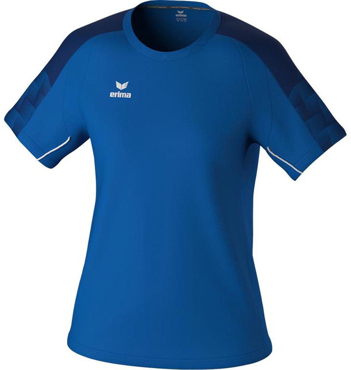 Erima Evo Star T-Shirt Dames - Royal / Marine | Maat: 34