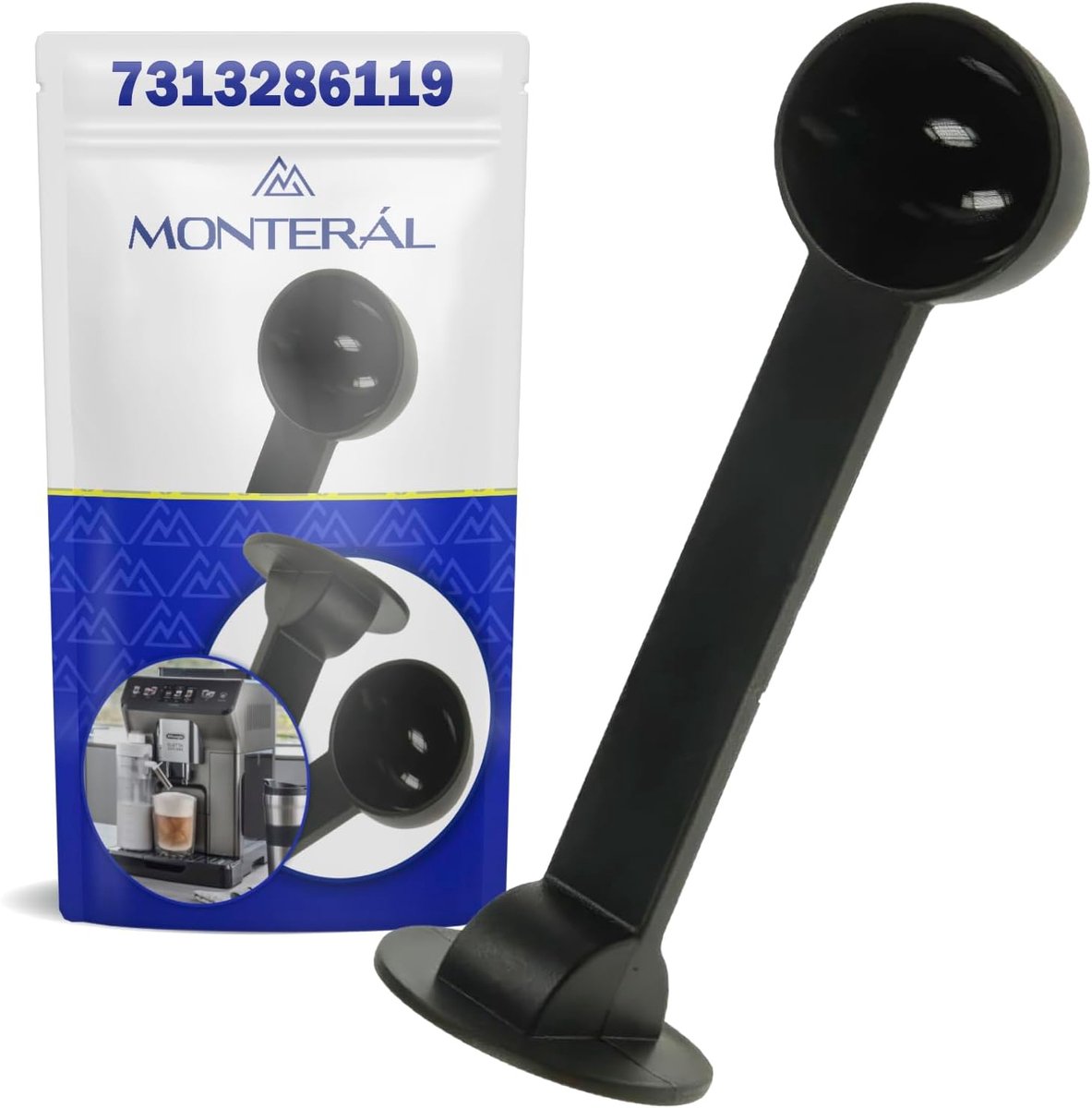Koffie Doseerlepel - Maatlepel Koffie - Koffie Maken - Originele Code - 50 ml - Zwart