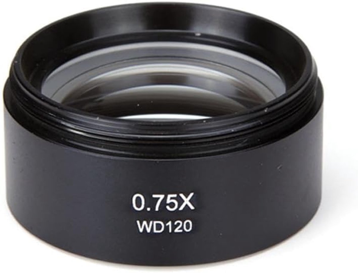 Hulpobjectief Lens - Microscoop Vergroter - Precisie Inspectie - Verstelbare Werkafstand - 48mm Schroefdraad