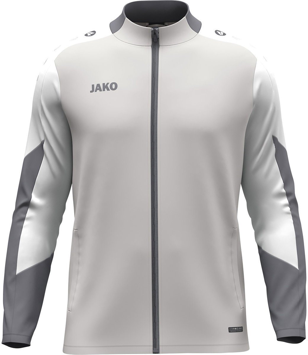 Jako Dynamic Polyestervest Dames - Lichtgrijs / Wit / Grijs | Maat: XL