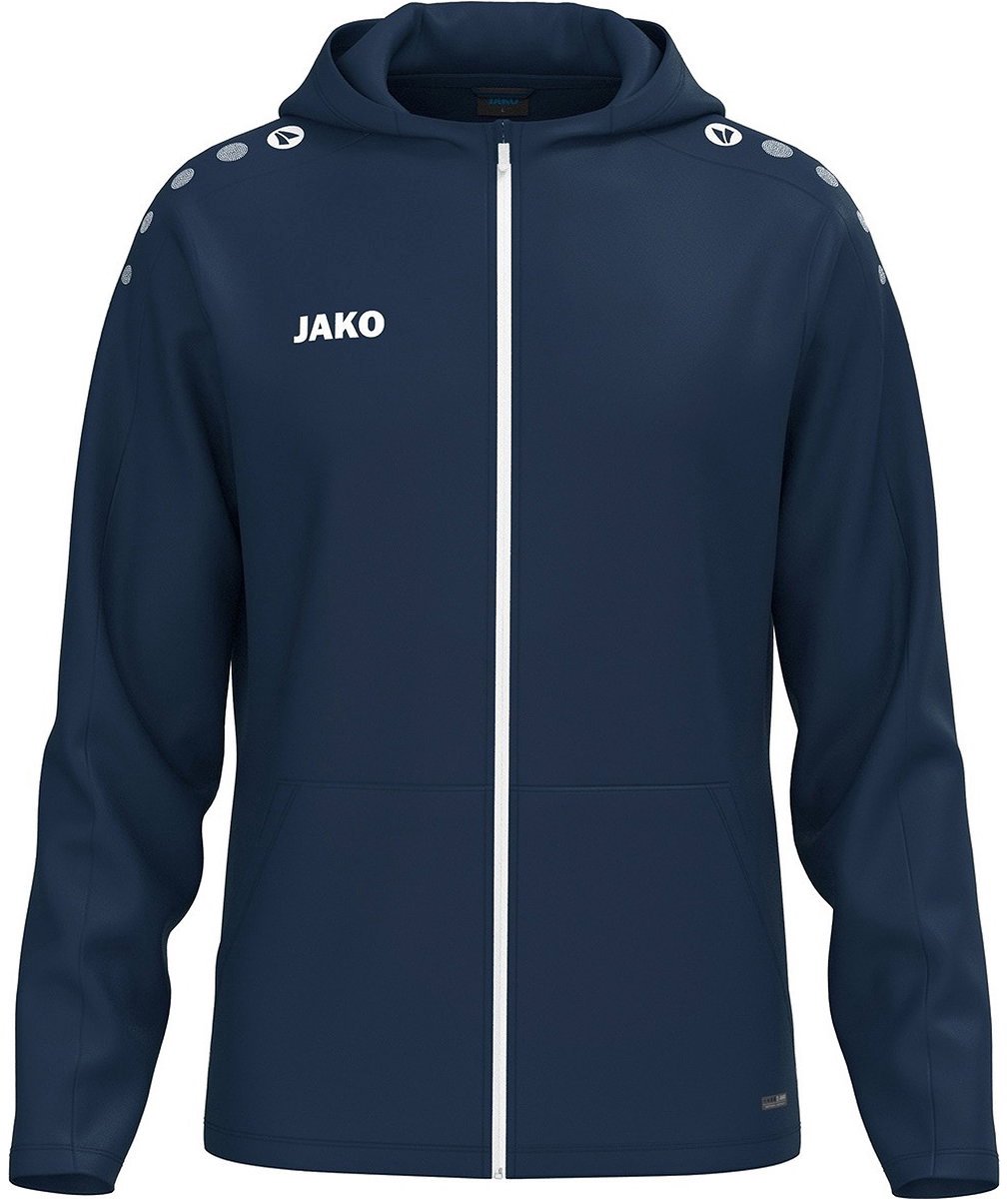 Jako One Jas Met Kap Heren - Marine | Maat: 3XL