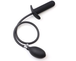 Oneay Opblaasbare siliconen anaalplug met rek- en expansiefunctie, stimulatiepomp en ventiel. Veilige siliconen anaalpomp voor mannen, vrouwen en beginners