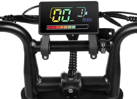 QMWHEEL D50 Elektrische Fatbike - Lage Instap - 20 Inch - 250W Motor - 7 Versnellingen - 60 km Actieradius - Hydraulische Schijfremmen - Groen van QmWheel — afbeelding 3