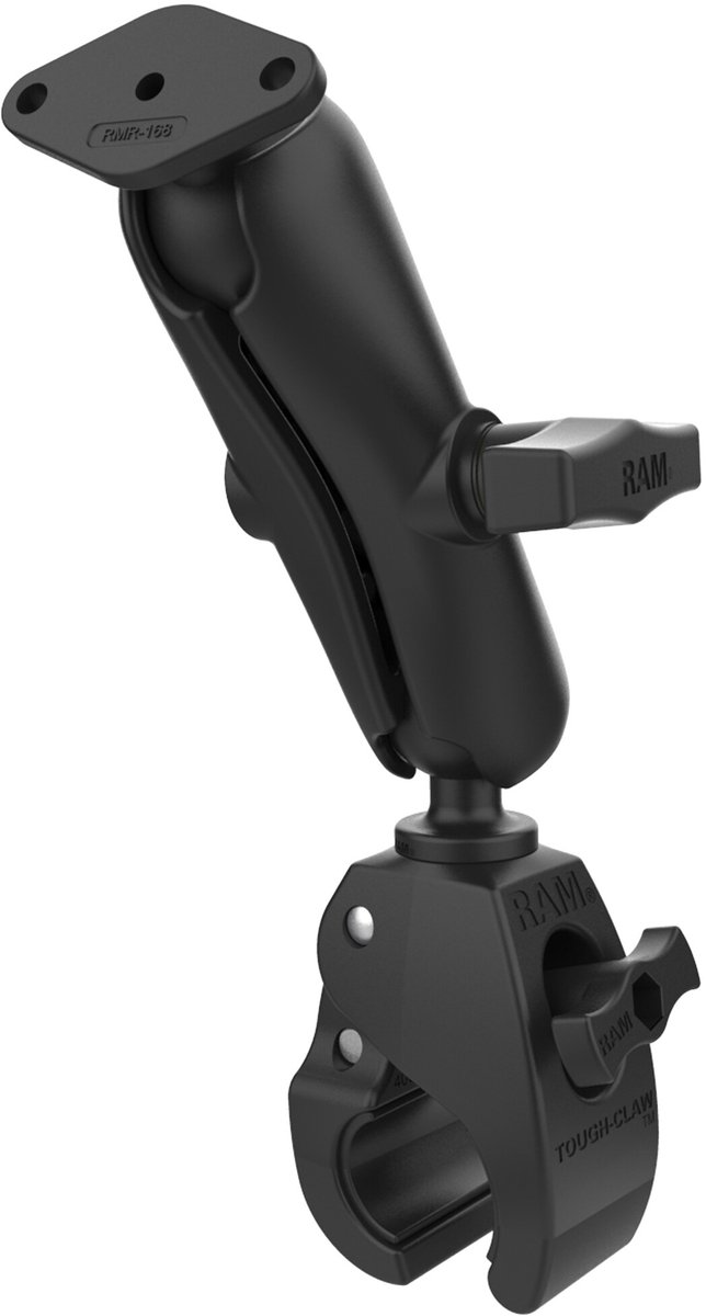 Tough-Claw middelgrote klemhouder met diamantplaatadapter
