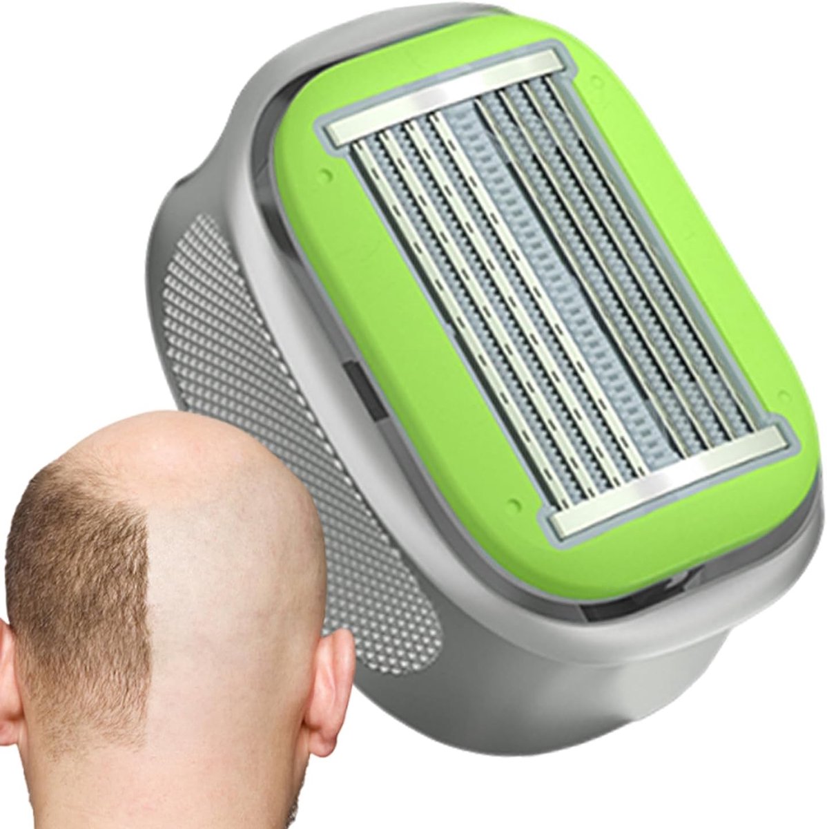 Scheerhoofd Trimmer - Gladde Huid - Hoofd Baard - Waterdicht Nat Droog - Compact Lichtgewicht