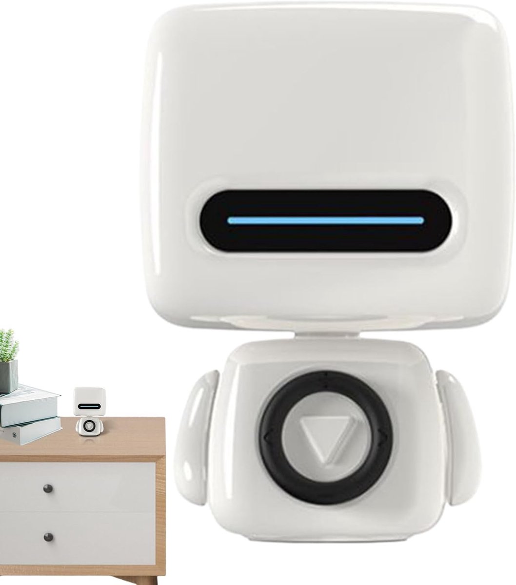 Robot Luidspreker - Draadloze Speaker - Feest Geluid - Waterbestendig Ontwerp - Compact Formaat - Wit