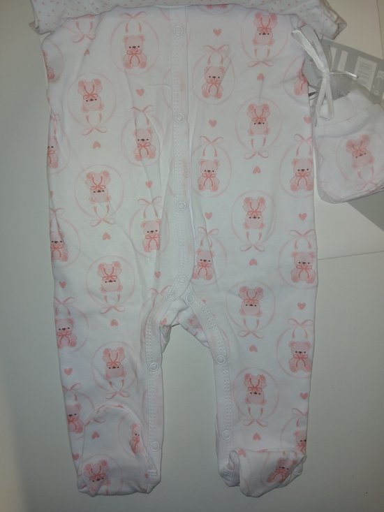 Rock a Bye Baby - kraam cadeauset baby - 5-delig - meisjes - maat 56 — afbeelding 2