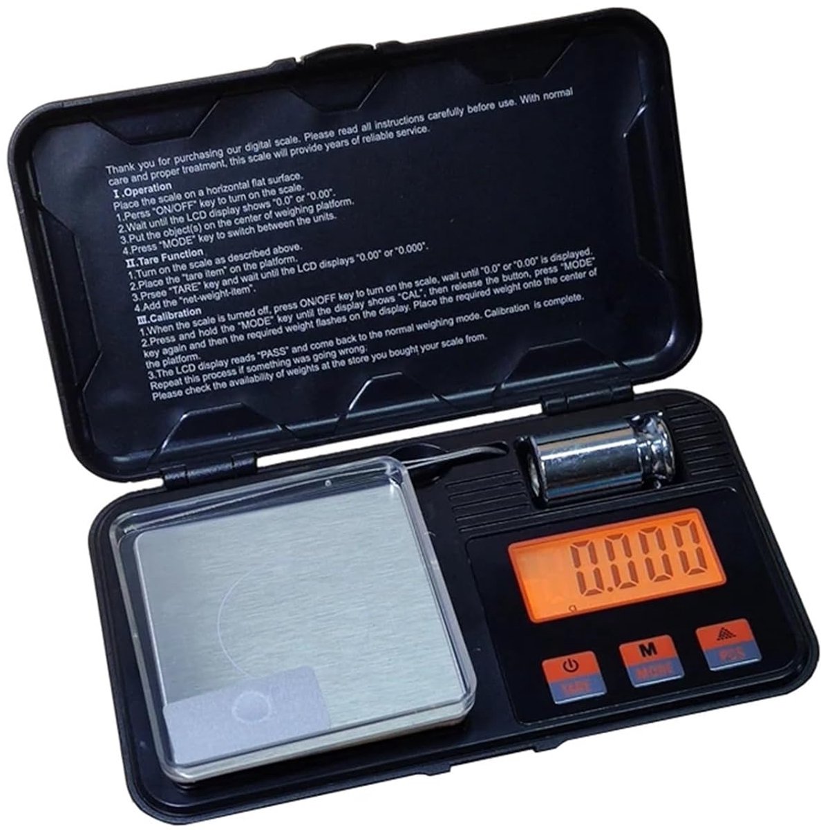 Digitale Weegschaal - Precisie Weegschaal - Nauwkeurig Meten - Dubbele Capaciteit - 50g 0.001g