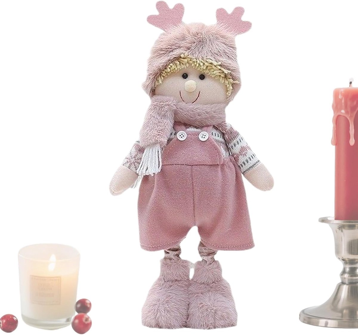 Stoffen Pop - Knuffel Pop - Kinderen Spelen - Verstelbare Poten - 35-48 cm Hoog - Jongen