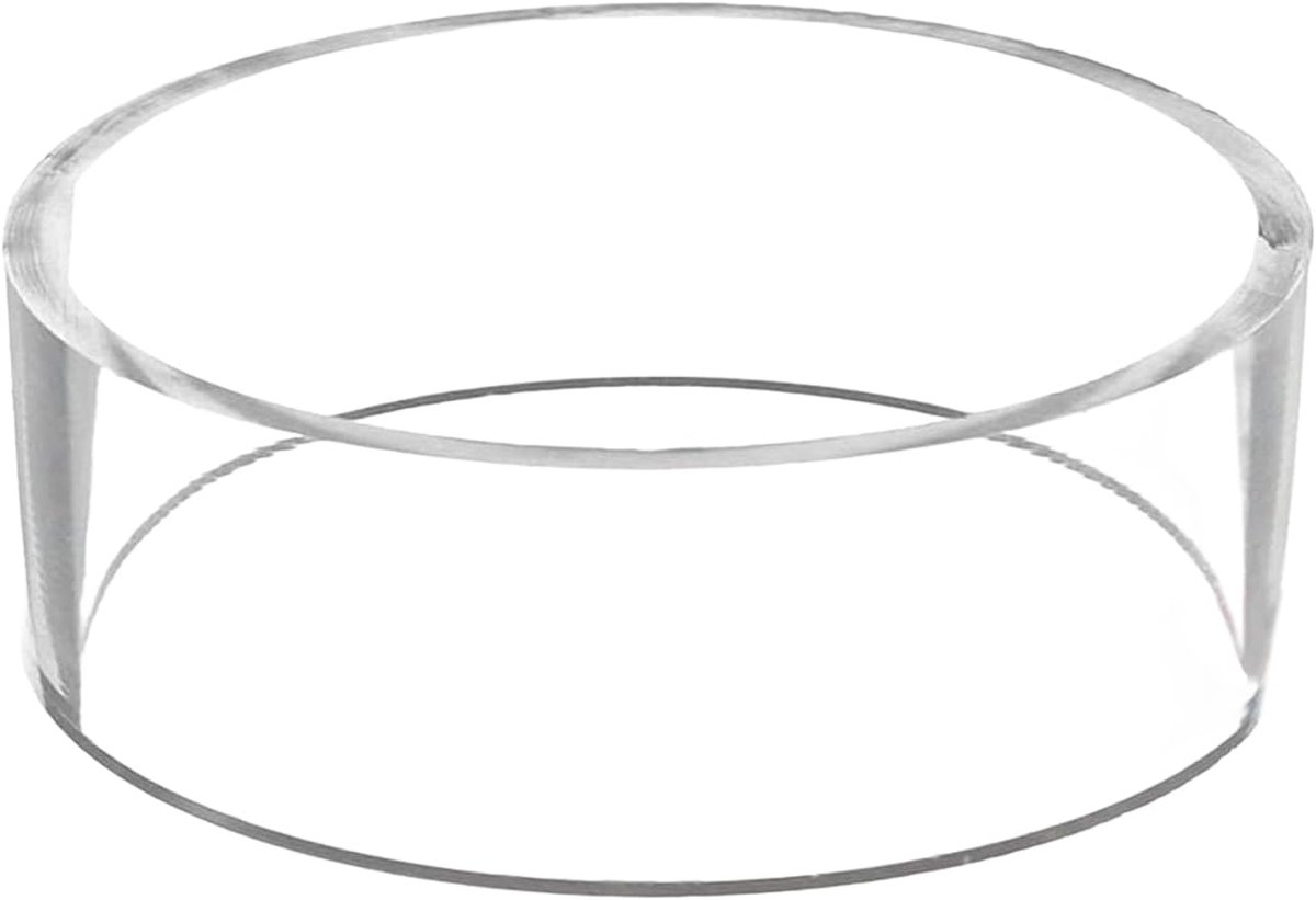 Acryl Ballenstandaard - Balhouder Display - Sportbal Opslag - Gegarandeerde Stabiliteit - 65x15cm - Veelkleurig