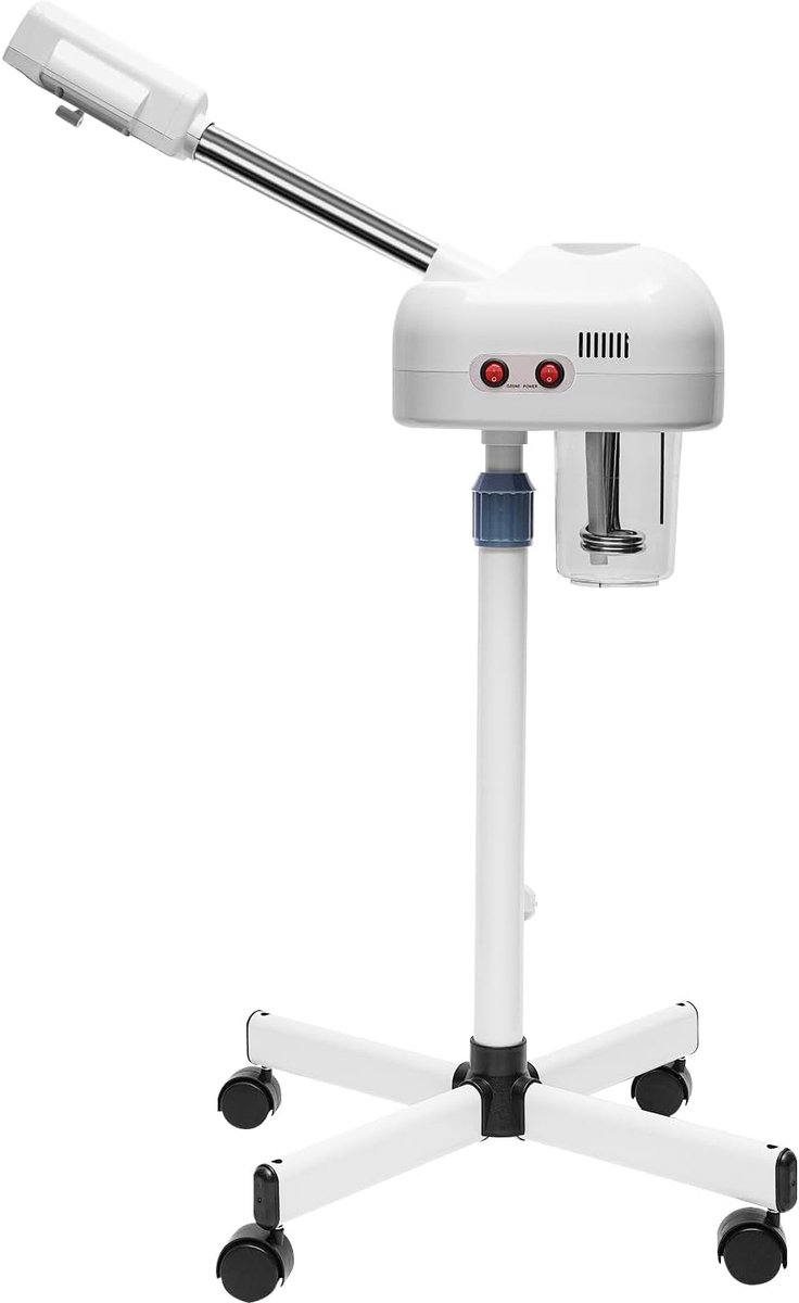 Gezichtssauna - Gezichtsstomer Aqua - Huid Hydrateren - Verstelbare Hoogte - 750ml Tank - Wit