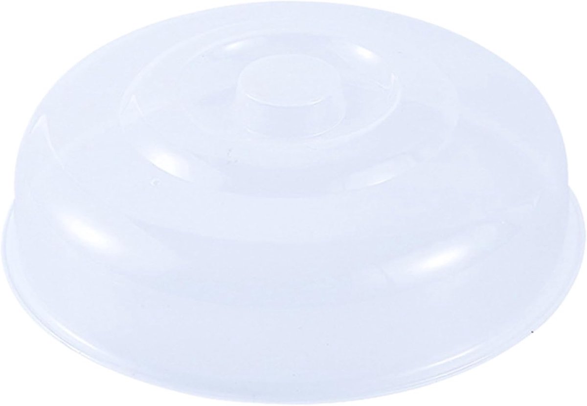 Magnetron Deksel - Voedselhoes - Schoon Houden - Met Stoomopeningen - 20 cm Rond - Helder