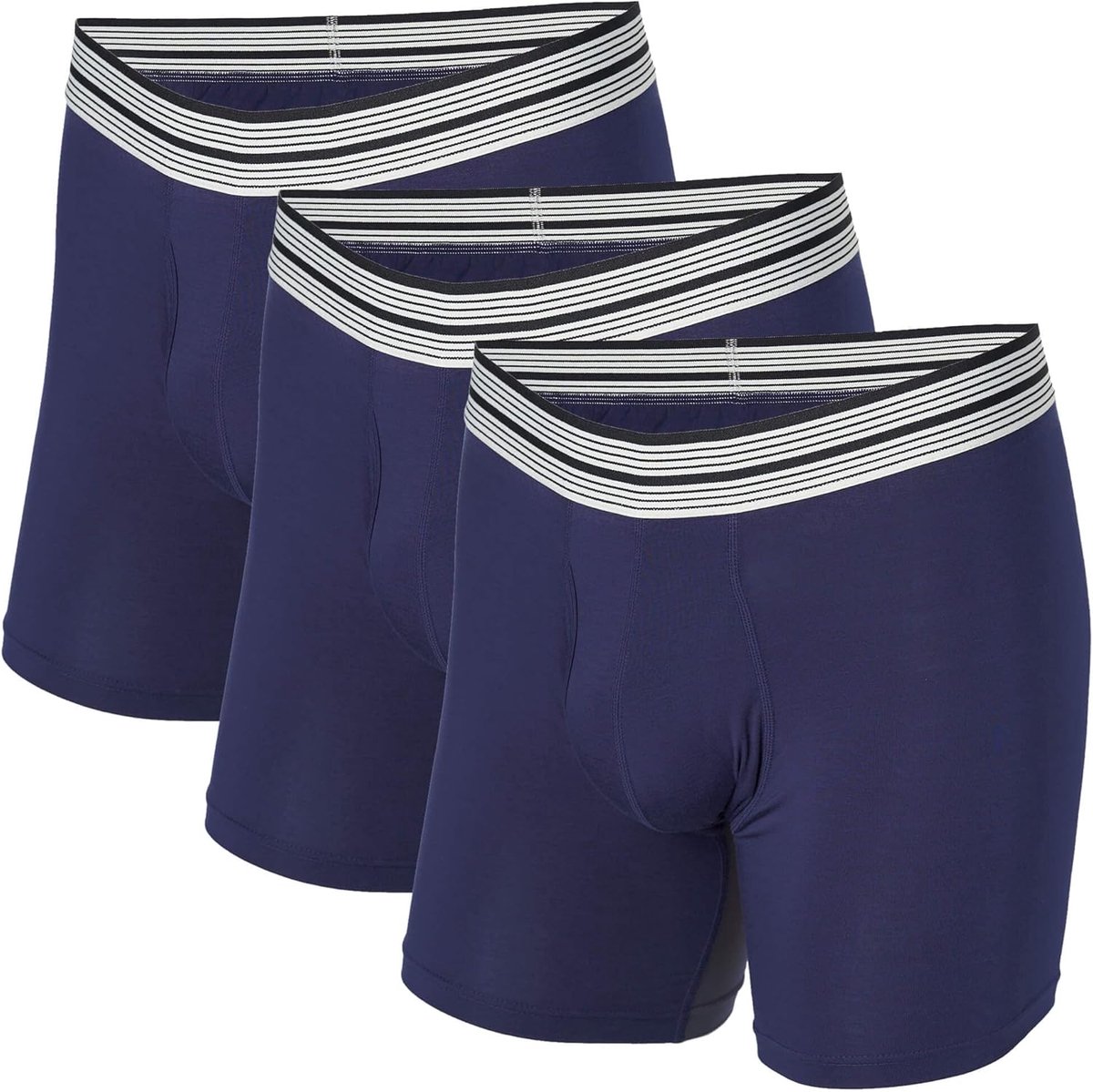 Boxer Briefs Heren - Onderbroeken Set - Dagelijks Comfort - Standaard Pasvorm - 3 Stuks