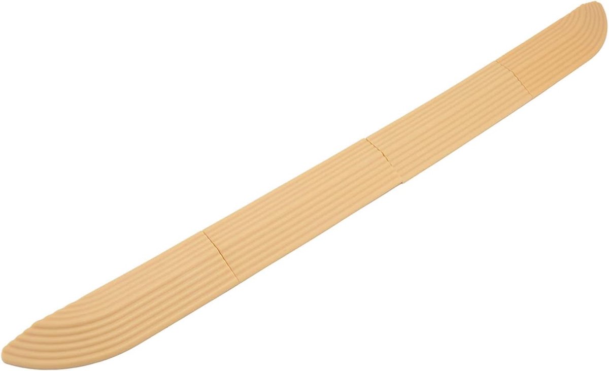 Universele Deur Dorpel - Rubber Oprijplaat - Obstakels Overbruggen - Niet-slip Schuine Kant - 17 x 5 cm - Beige