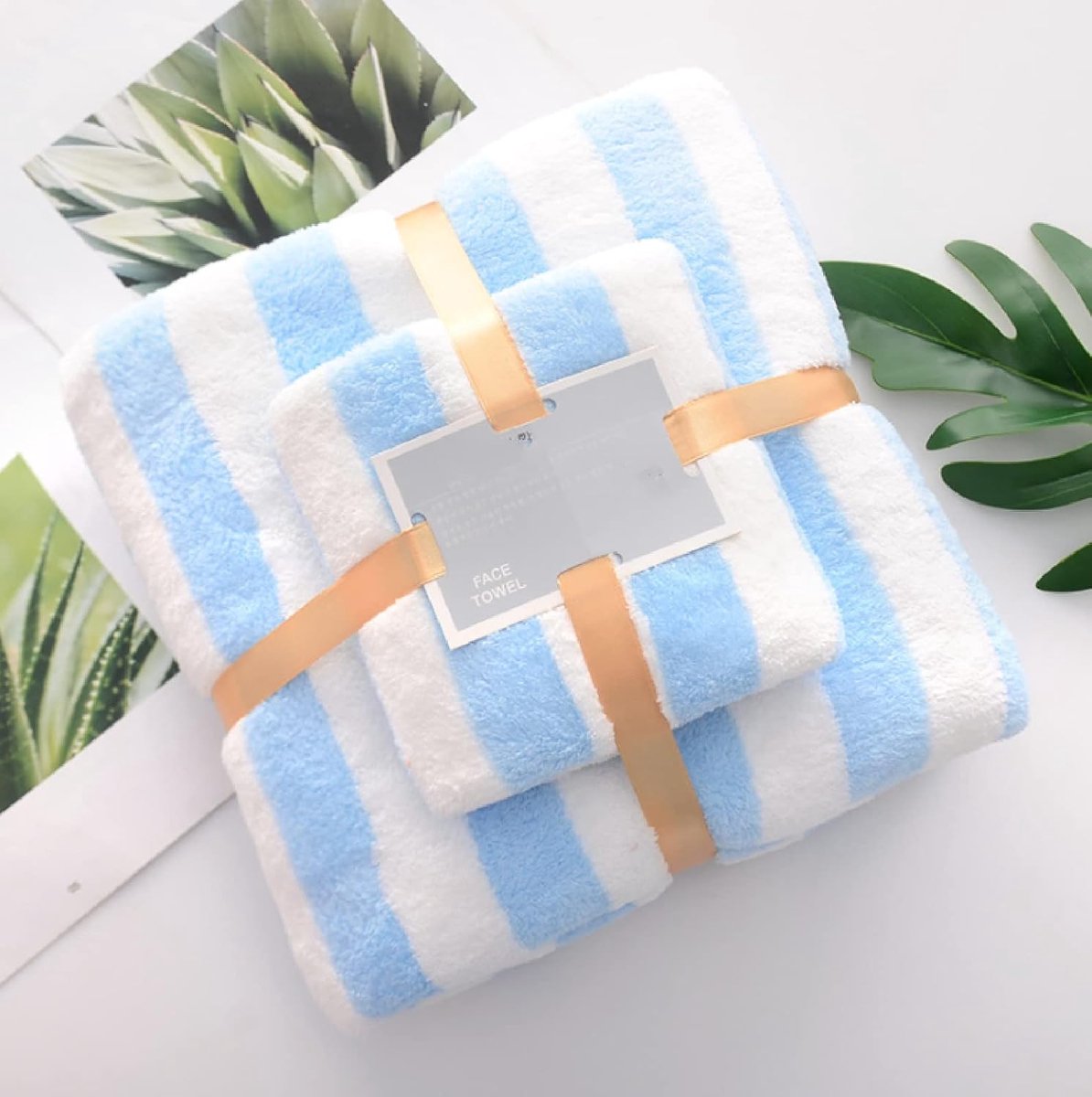 Zachte Badhanddoeken - Koraalfleece Handdoeken - Badkamer Luxe - Hoge Dichtheid Katoen - 3