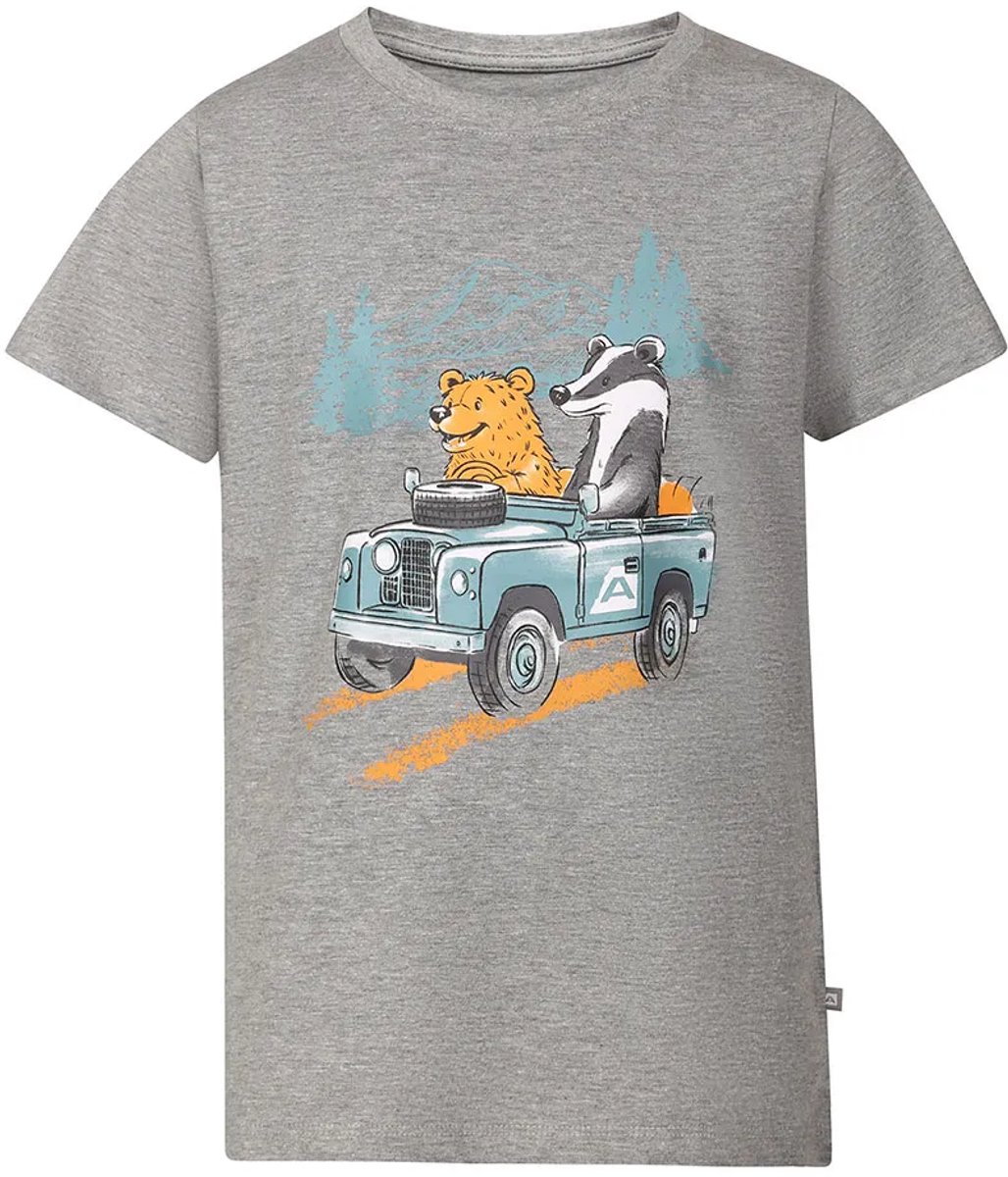 Alpine Pro Rejo T-shirt Met Korte Mouwen -110 cm Jongen Grijs