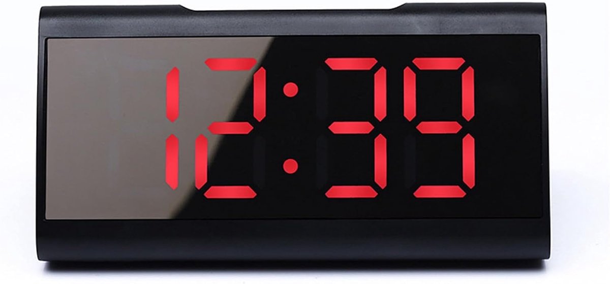Digitale Wekker - Elektronisch Klokje - Naast Bed - Stil Lichtgevend - 10x20mm - One Color