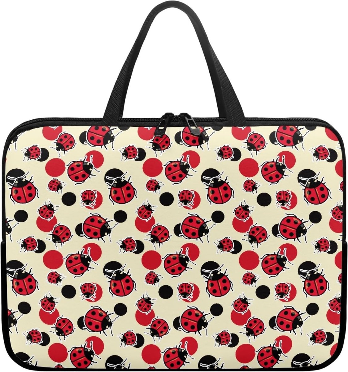 Laptoptas - Computerhoes - Dagelijks Gebruik - Waterdicht Polyester - 17 inch - Rood
