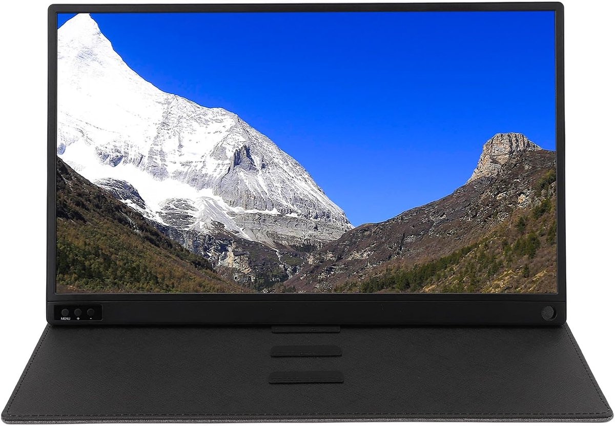 Draagbaar Scherm - Extern Beeldscherm - Werk en Gaming - 144 Hz IPS Paneel - 16.1 Inch - Zwart