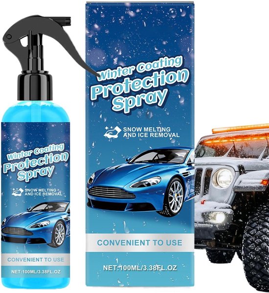 Autoruit Ontdooier - IJsverwijderaar Spray - Snel Ruiten Vrij - Krachtig Penetrante Formule - 100ml Inhoud