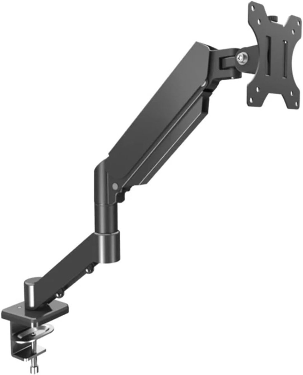 Monitor Arm - Bureau Beugel - Volledige Beweging - Gasveer Verstelbaar - 17-35 Inch - Wit