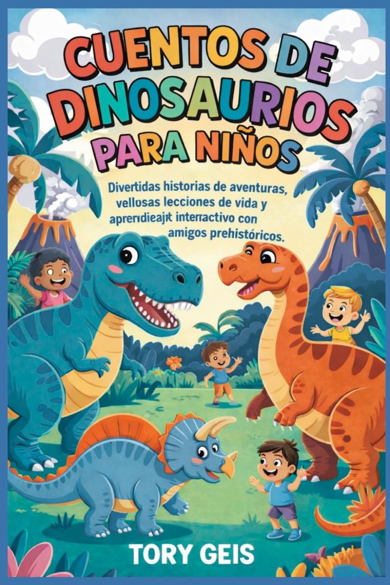 Dino Verhalen - Kinderboeken Avontuur - Voorlezen Leren - Interactieve Vragen - 83 Pagina's