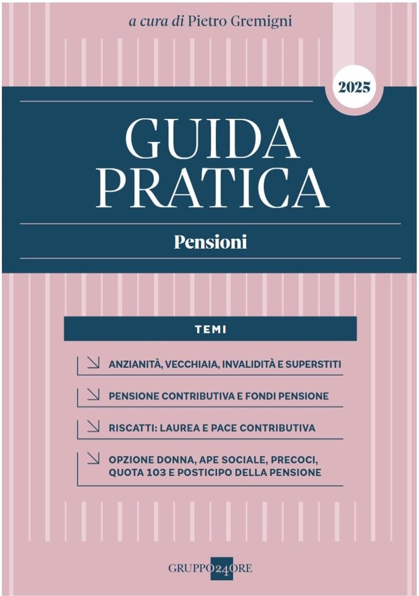 Praktische Gids Pensioenen - Pensioen Planning - Financiële Overzichten - Italiaans Systeem - 24 x 2 x 17 cm