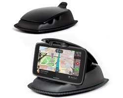 Dashboard Houder - Universele Navigatie - Veilig Navigeren - Zwaartekracht Bevestiging - 4.3 Inch Scherm - Zwart