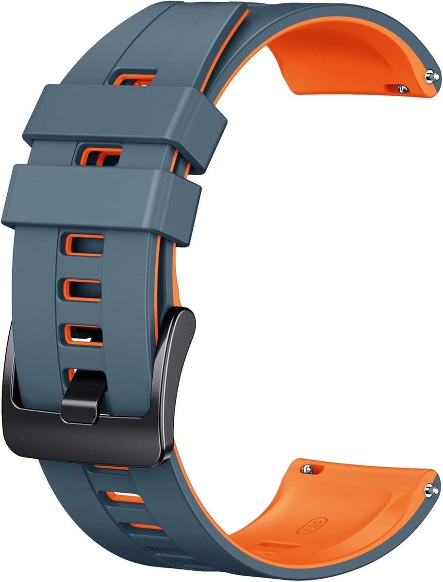 Sport Horlogeband - Vervangende Band - Dagelijks Gebruik - Verstelbare Lengte - 22mm Breed