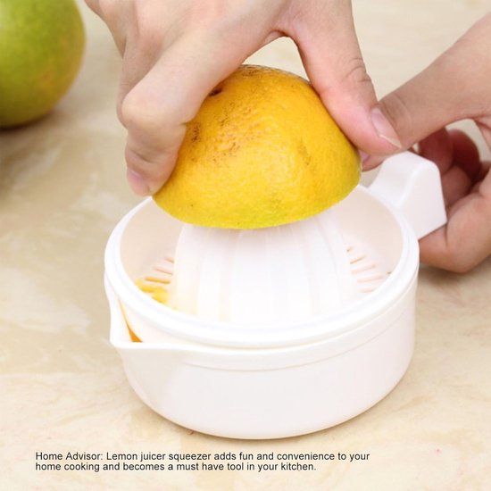 Handige Citruspers - Sinaasappel Limoen - Verse Sapjes Maken - Draagbaar En Eenvoudig - 13 x 10 x 6 cm — afbeelding 4
