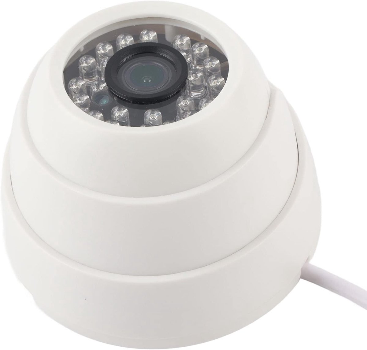 Dome Beveiligingscamera - Analoge Camera HD - Binnen Buiten - Infrarood Nachtzicht 20M - 2MP 3.6mm Lens
