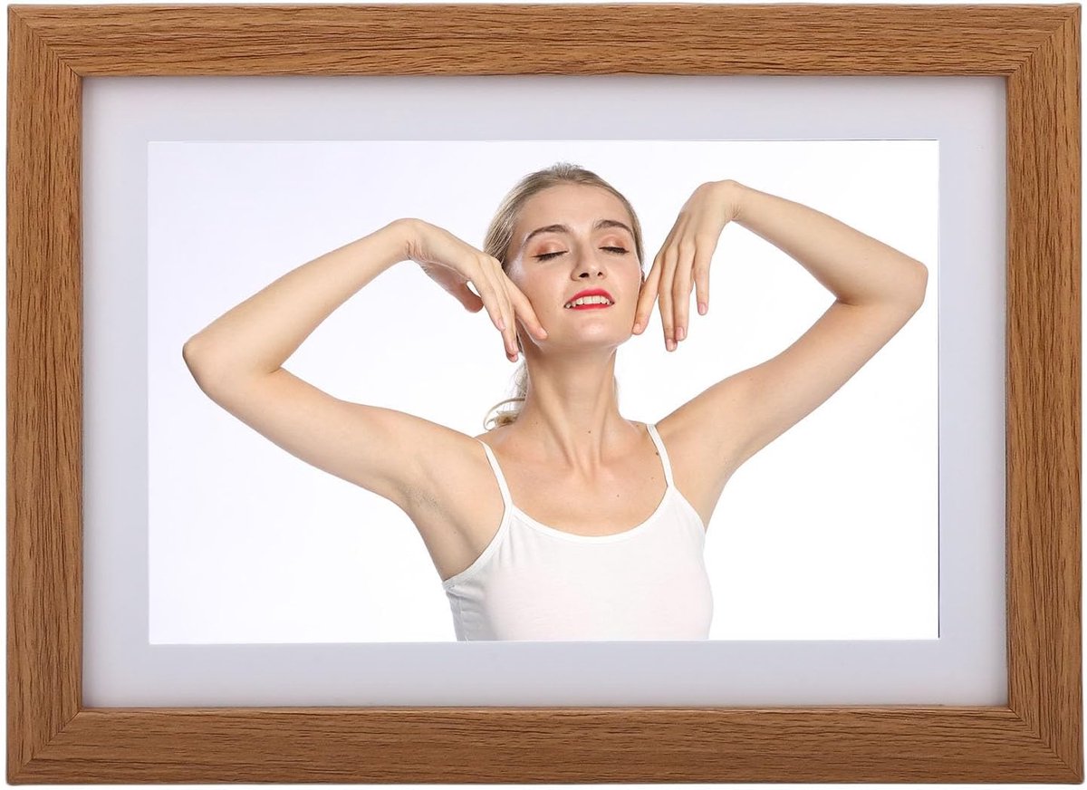 Digitale Fotolijst - HD Scherm - Herinneringen Delen - Zwaartekrachtsensor - 133 Inch