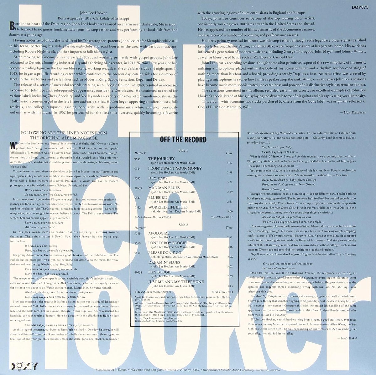 Muziek Album - Luister CD - Ontspanning Thuis - Originele Uitgave - 30 cm Vinyl