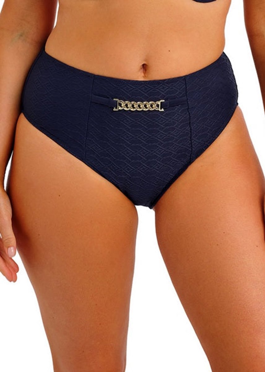 Fantasie Azores Hoog Bikini Broekje Midnight - Blauw