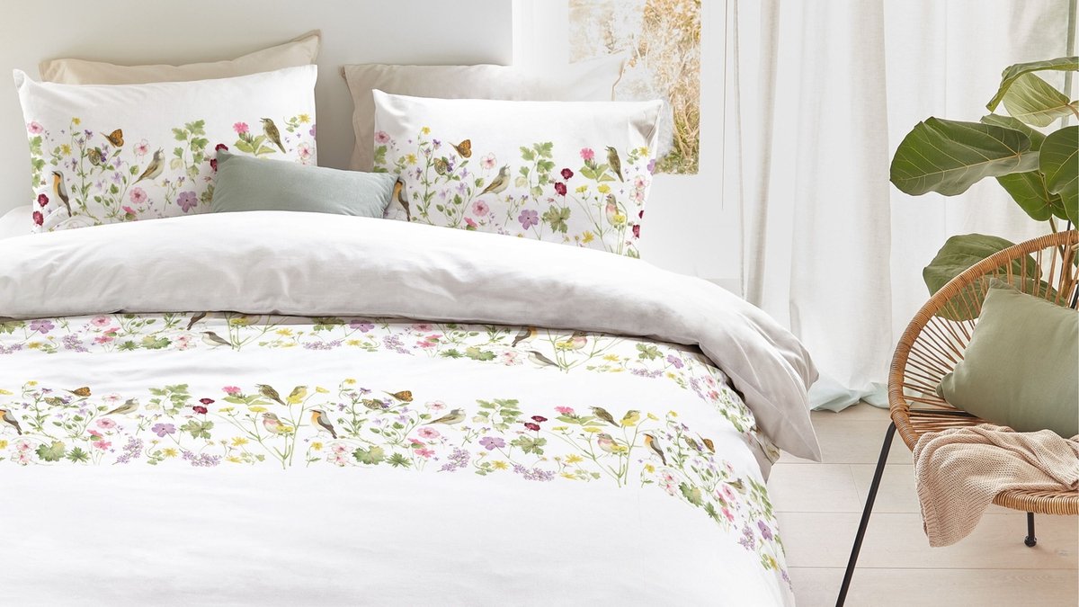 Marjolein Bastin Whispering Garden dekbedovertrek - Tweepersoons - 200 x 200/220 cm - Multi