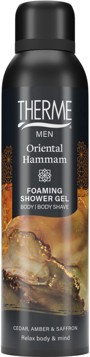 Therme Men Foaming Shower Gel Oriental Hammam - 200 ml